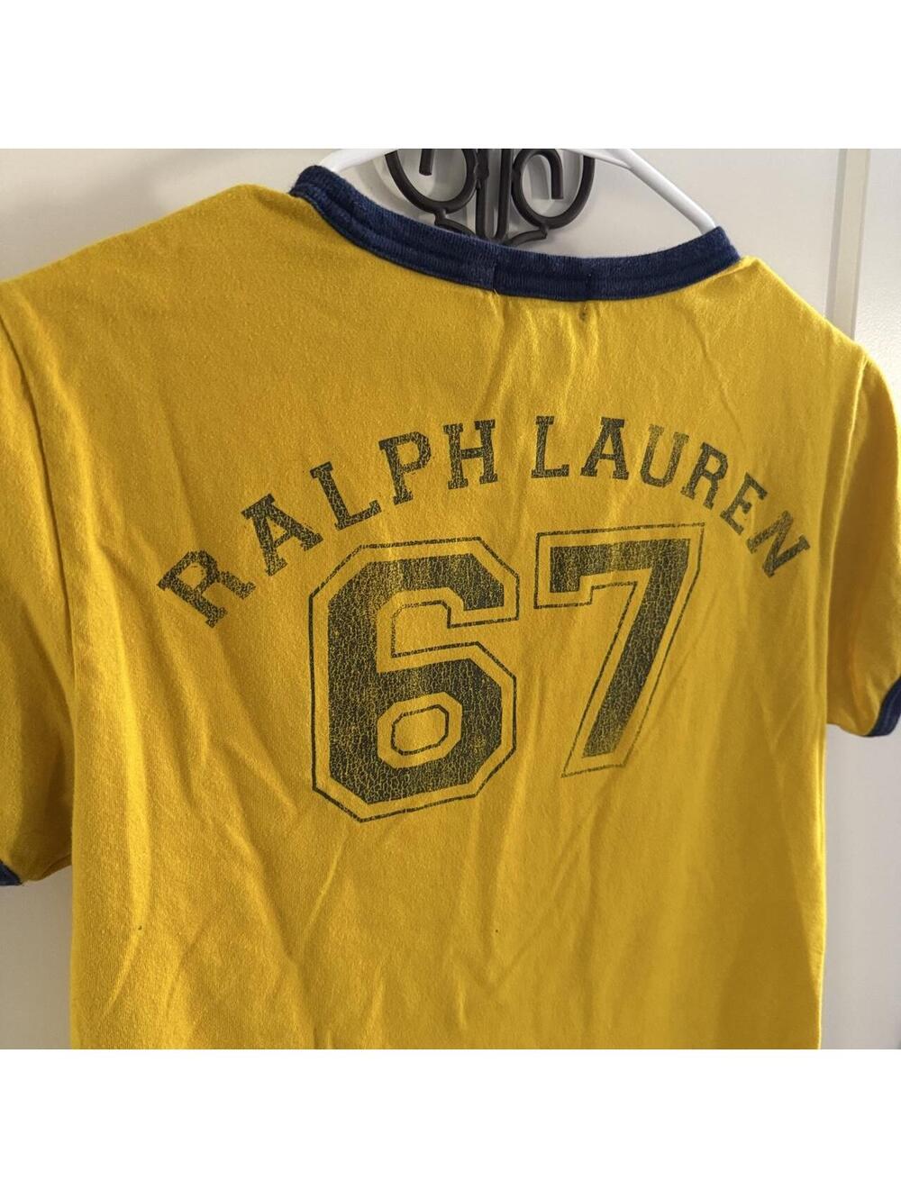 Polo Ralph Lauren 67 Ringer Baby Tee 💛 - Picture 7 of 8